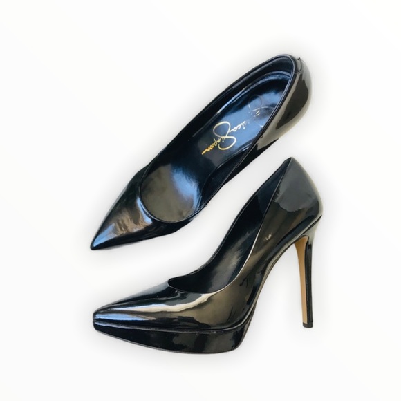 Jessica Simpson Shoes - JESSICA SIMPSON Clirra Patent Leather Pumps